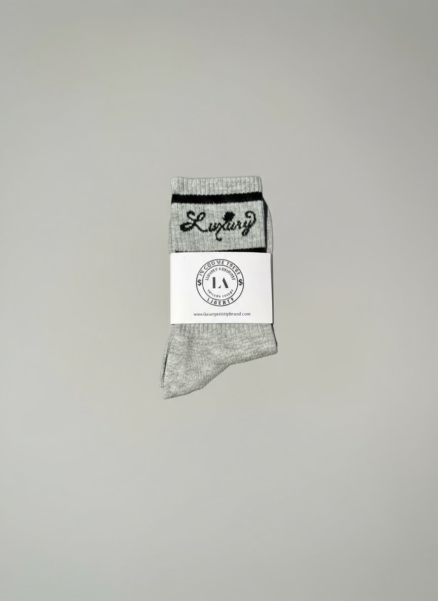 Grey Luxury Socks