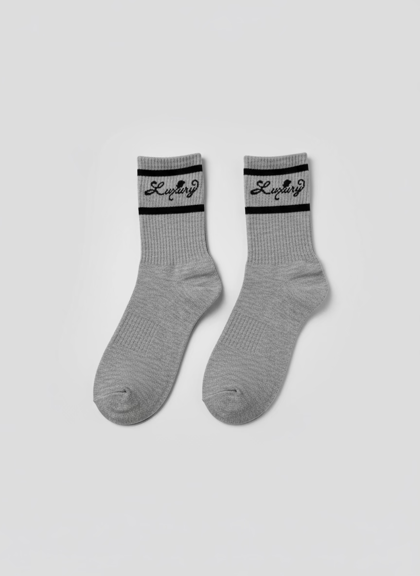 Grey Luxury Socks