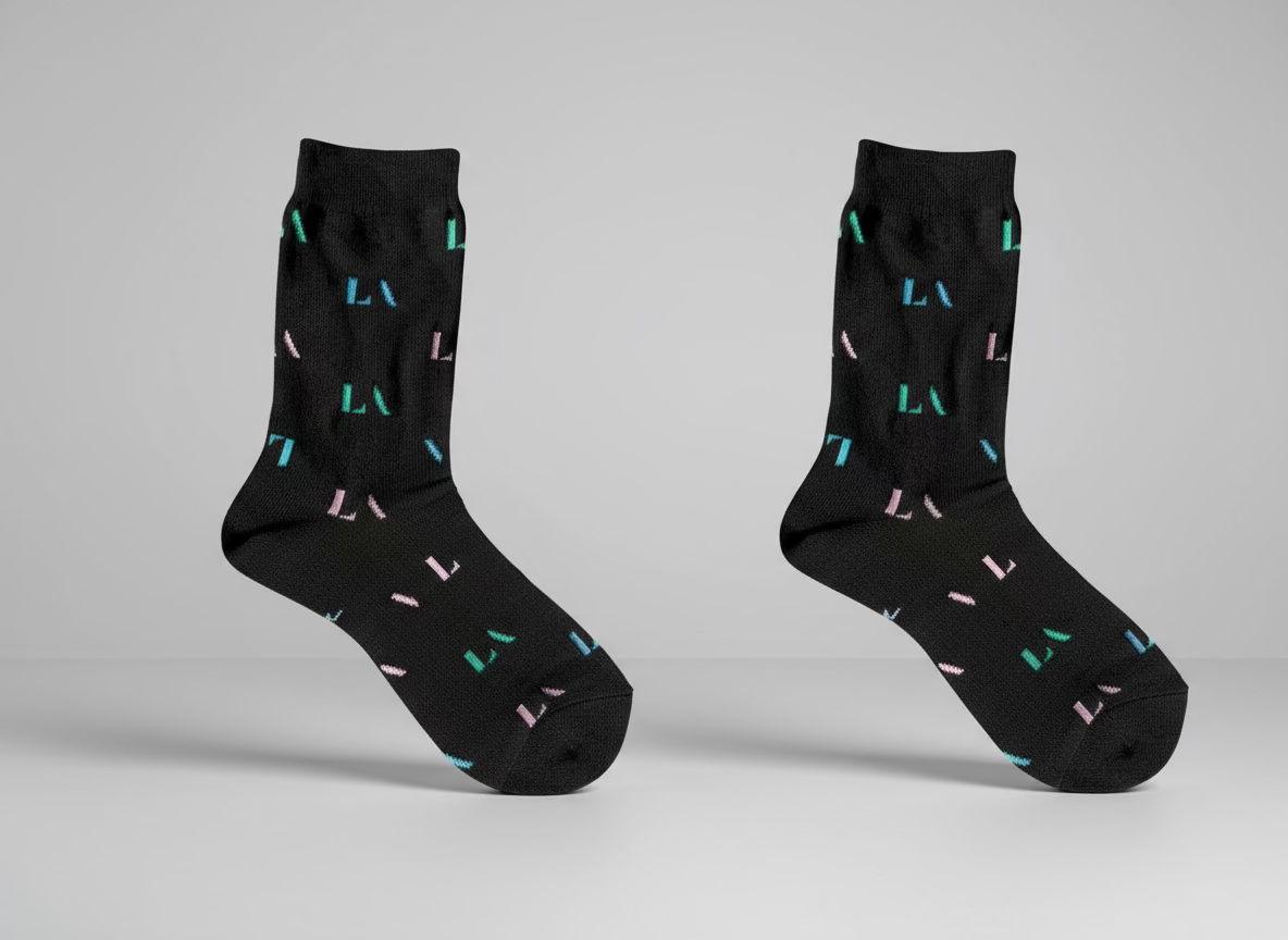 All Over Print “LA” Socks